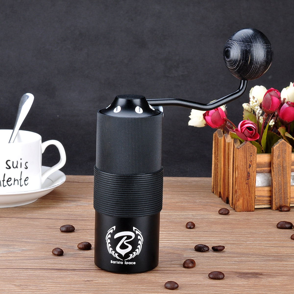 Hand Coffee Grinder With Grip